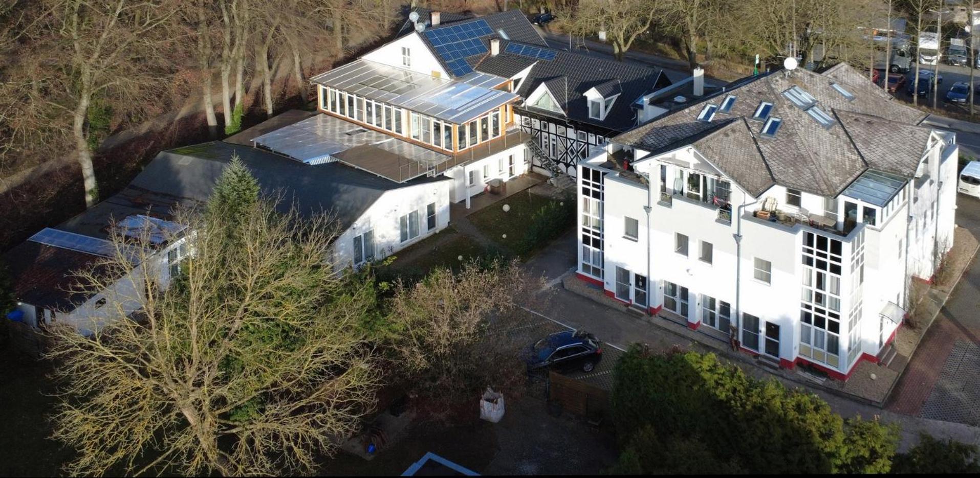 Schwanenburg Apartments Kolonie Rontgental Buitenkant foto